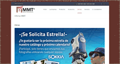 Desktop Screenshot of mmtequipos.com