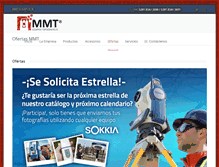 Tablet Screenshot of mmtequipos.com